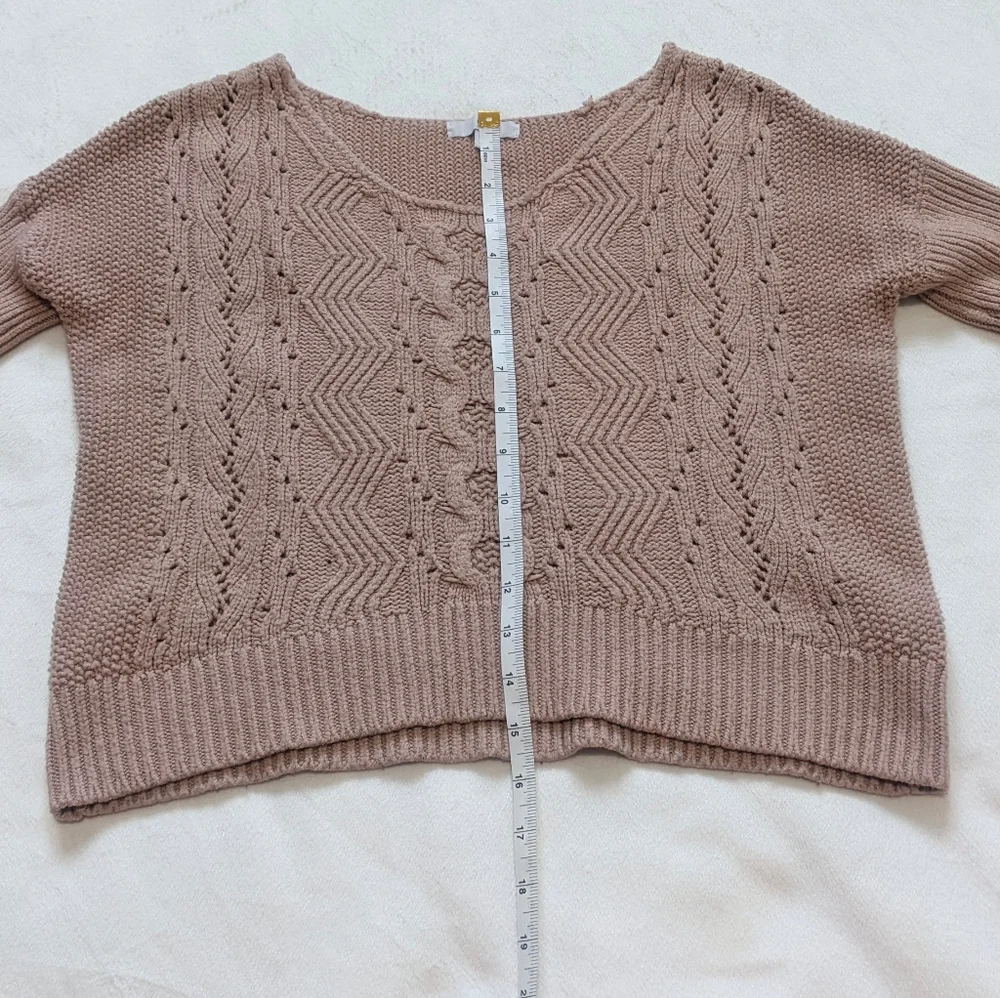 ⭐ BOGO XS Gap cropped wool blend sweater - Picture 4 of 8